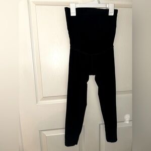 Beyond the Bump maternity dark grey High-Waisted Leggings XS casual loungewear